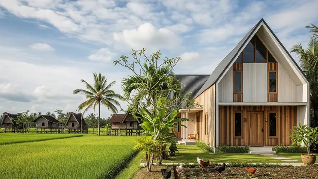 Ide Desain Rumah Desa Gaya Skandinavia yang Sederhana, Adem, dan Ramah di Kantong