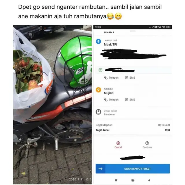 6 Kelakuan Usil Ojek Online Ini Bikin Ketawa Geli