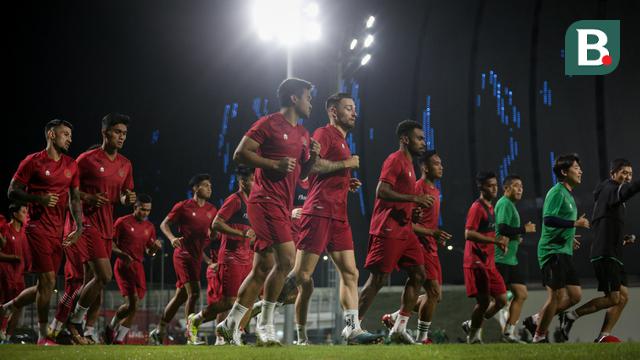 Latihan Timnas Indonesia Menjelang Laga FIFA Matchday Melawan Burundi
