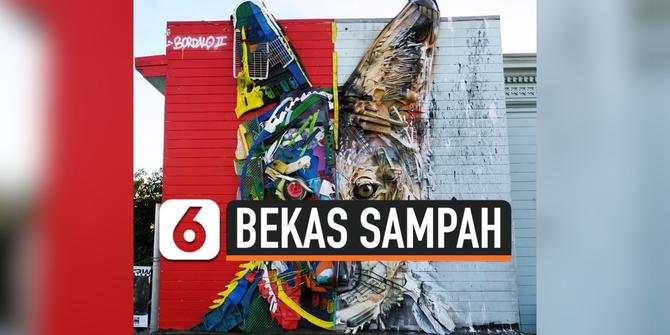 VIDEO: Seniman Portugal Ubah Sampah jadi Karya Seni Menakjubkan