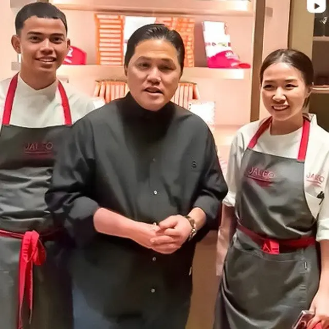 Cerita Erick Thohir Bertemu Anak-Anak Muda Indonesia yang Bekerja di Restoran Terkenal di Dubai