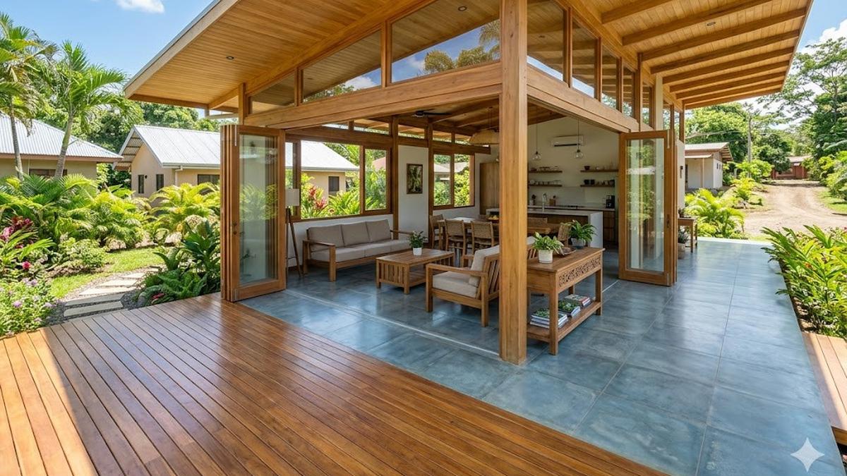 6 Model Rumah Desa dengan Sirkulasi Angin Alami Sepanjang Hari, Sejuk Tanpa AC dan Tetap Nyaman