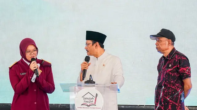 Gus Ipul Buka MPLS Perdana Sekolah Rakyat Permanen di Sragen