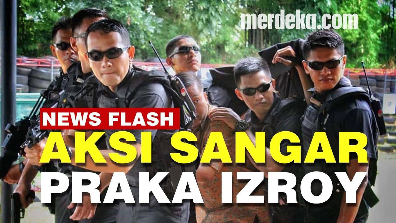 VIDEO: Aksi Sangar Praka Izroy saat Tenteng Senjata, Sang Perisai Hidup Wapres