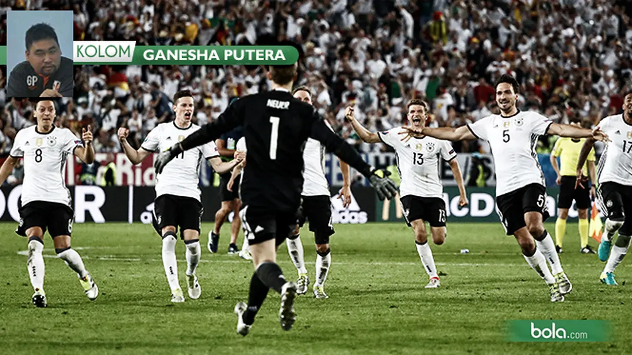 Kolom Ganesha Putera: Taktik Imitasi Buat Jerman Taklukkan Italia