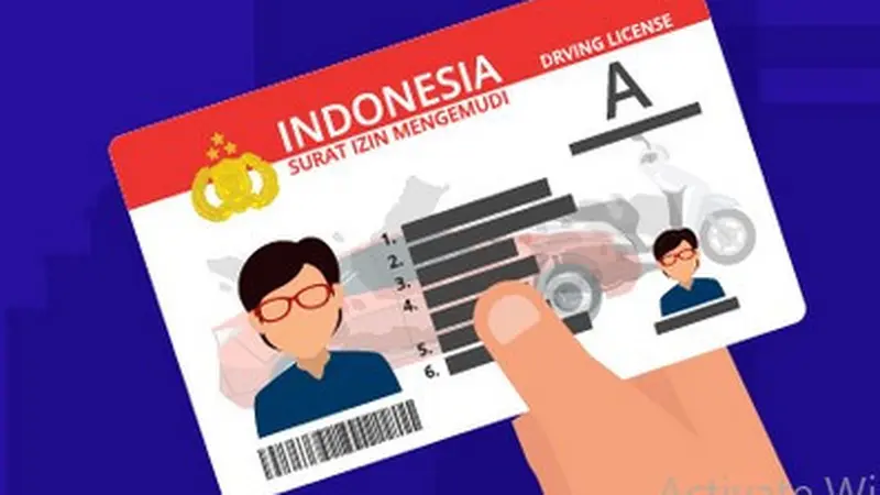 Gambaran SIM A format terbaru yang akan berlaku mulai 1 Juli 2024