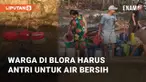 Beredar video terkait fenomena kekeringan di desa Kembang, Kab. Blora, Jawa Tengah. Hal tersebut buat warga harus antri dapatkan air dari sumber mata air terdekat