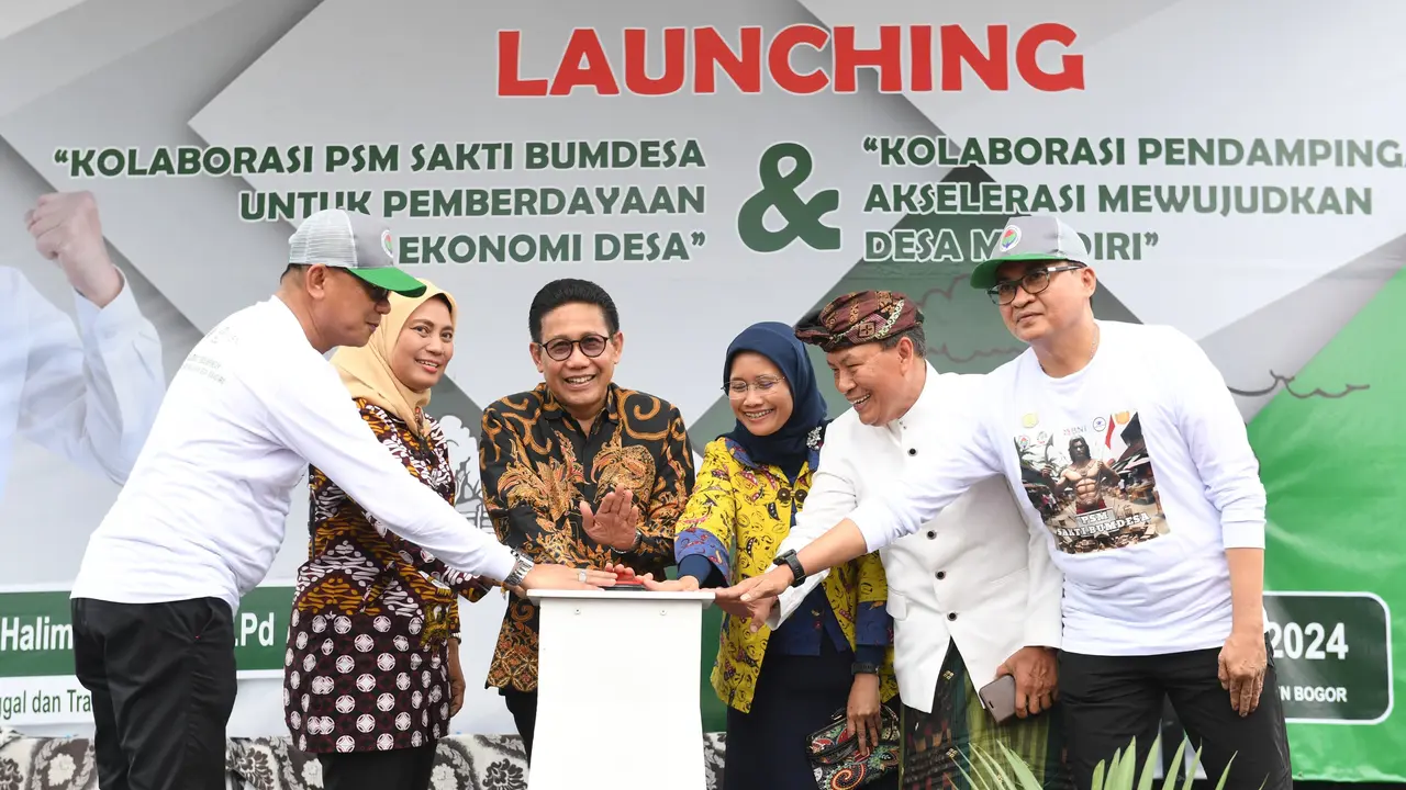 Launching dan Seminar Nasional yang bertajuk “Kolaborasi PSM SAKTI BUM Desa untuk Pemberdayaan Ekonomi Desa” dan “Kolaborasi Pendampingan: Akselerasi Mewujudkan Desa Mandiri”