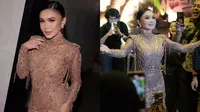 Potret Yuni Shara Pakai Dress Payet saat Manggung di Tegal, Cantik dan Menawan
