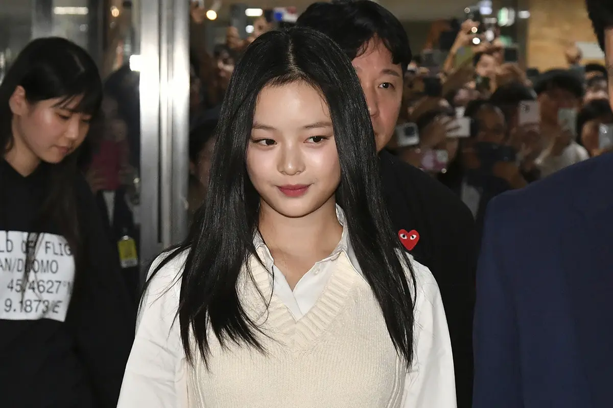Hanni NewJeans. (Kim Min-Hee/Pool Photo via AP)