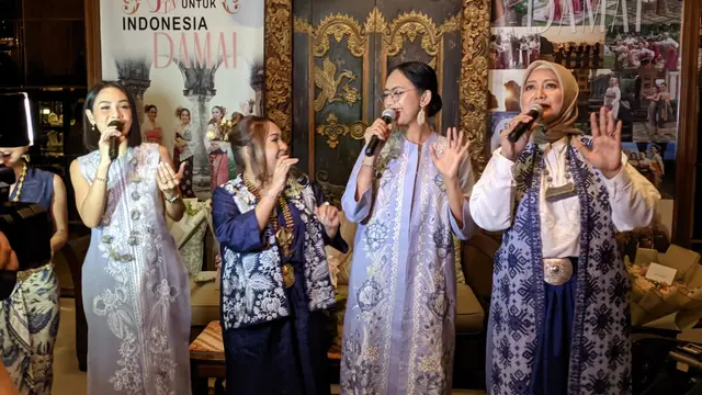 Grup vokal 5 Wanita (Liputan6.com - M Altaf Jauhar)