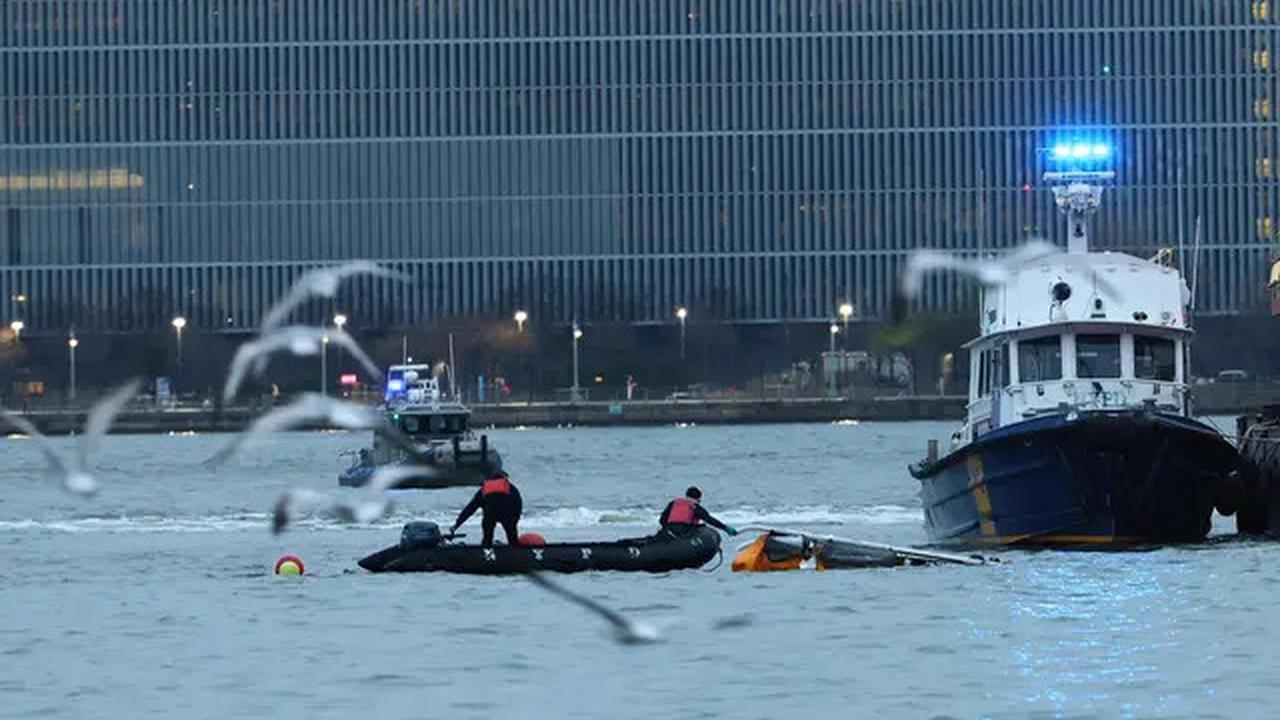 Pencarian Korban Kecelakaan Helikopter di Sungai Hudson Terus Diupayakan