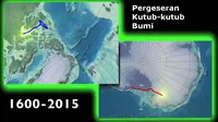 Ada dugaan bahwa kutub-kutub bumi telah bergeser dari tempat semula dalam beberapa ratus tahun terakhir ini. (Sumber cosmicconverge.org)