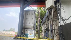 Suasana Gardu PLN Pancoran Usai Penemuan Mayat