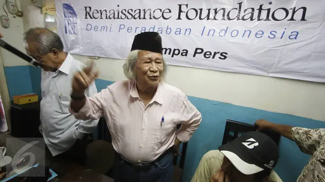 20160714- Gaya Ridwan Saidi Kecam Reklamasi Pantai Utara Jakarta