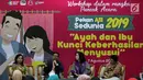 Peneliti Global Alliance for Improved Nutrition Dr. dr. Pande Putu Januraga (kemeja hitam) menjadi pembicara  workshop sehari Pekan ASI Sedunia 2019 di Kementerian Kesehatan, Jakarta, Rabu (7/8/2019). (Liputan6.com/Angga Yuniar)