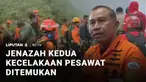 Tim SAR kembali menemukan satu korban pesawat ATR 42-500 yang jatuh di lereng Gunung Bulusaraung, Pangkep, Sulawesi Selatan. Korban kedua ditemukan di jurang sedalam 500 meter dari puncak gunung.
