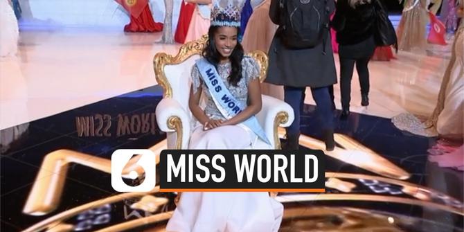 VIDEO: Toni-Ann Singh dari Jamaika Jadi Juara Miss World 2019