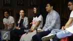 Suasana jumpa pers peluncuran OST ILY from 38.000 FT, Jakarta, Kamis (9/6/2016). Rossa menyanyikan singel Jangan Hilangkan Dia dalam OST tersebut. (Liputan6.com/Herman Zakharia)