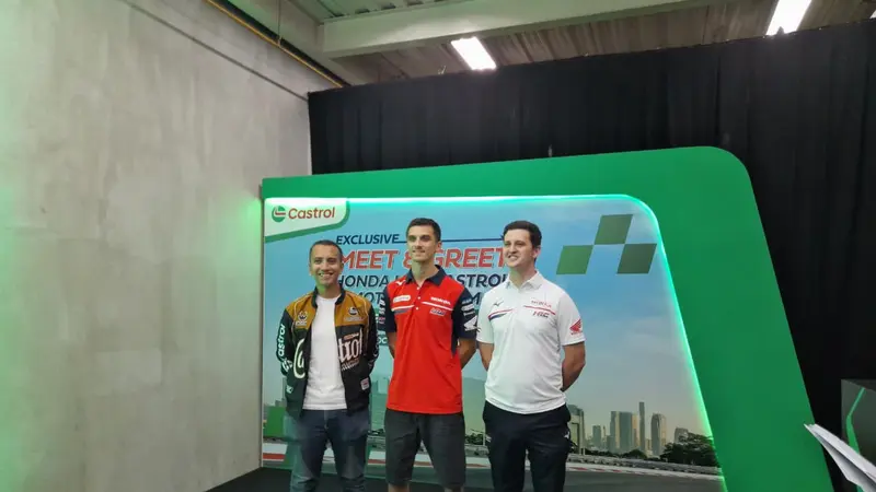 Sapa Fans di Jakarta, Luca Marini Pede Hadapi MotoGP Seri Mandalika