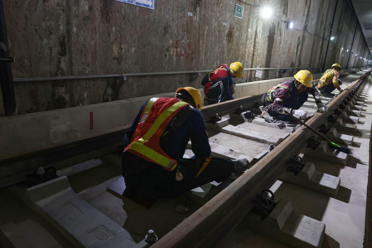 Pembangunan MRT Jakarta Fase 2A Terus Berlanjut