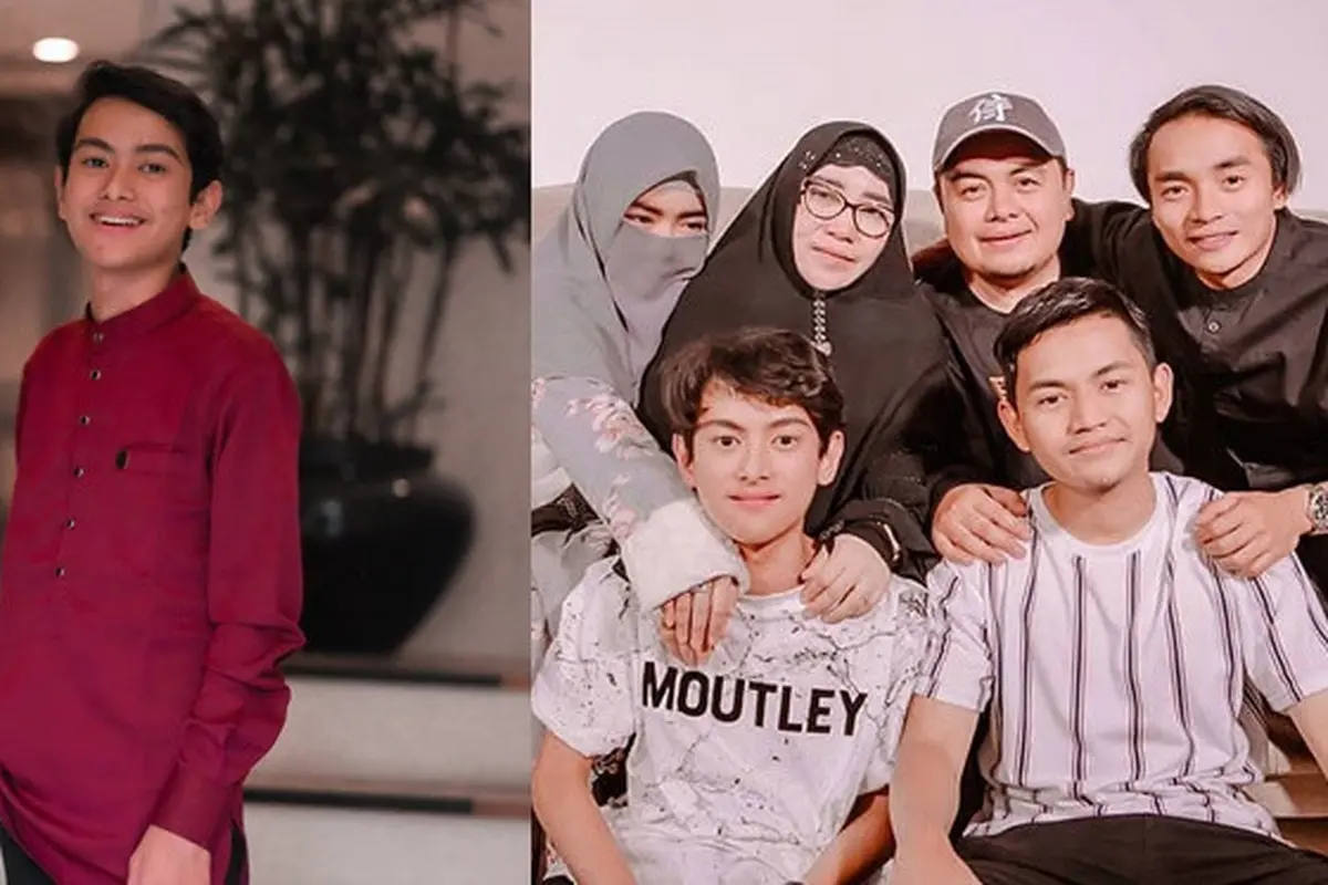 Jarang Tersorot, Ini 6 Potret Dhuha Malik Adik Bungsu Taqy Malik