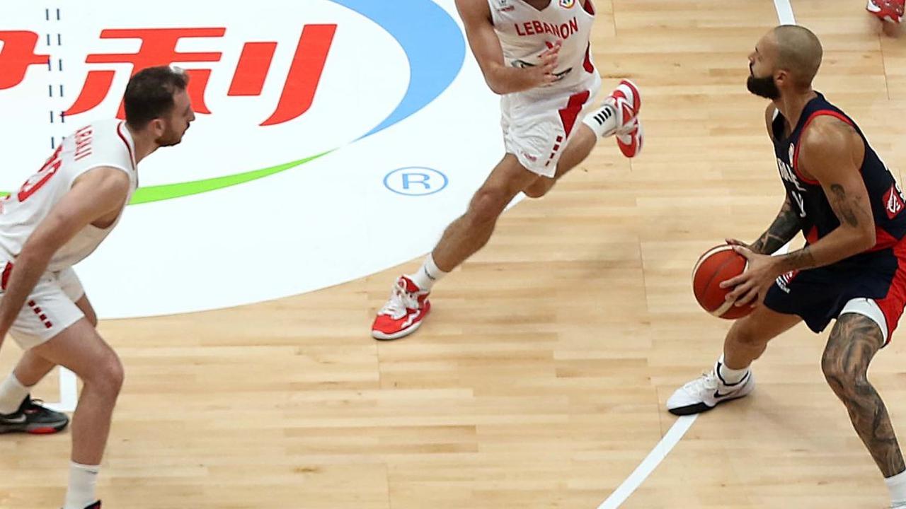 Keunggulan atas Lebanon menjadi kemenangan pertama timnas basket Prancis di penyisihan Grup H FIBA World Cup 2023.
