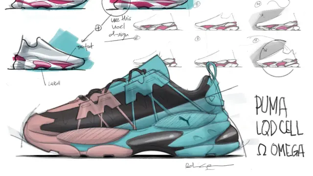 Membanggakan! Anak Indonesia Jadi Salah Satu Desainer Sneakers Puma