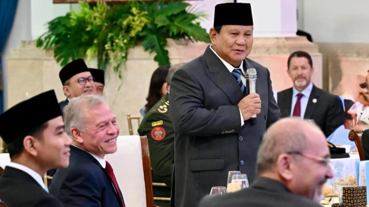 Rasa Bahagia Presiden Prabowo Dikunjungi Sahabatnya Raja Yordania Abdullah II