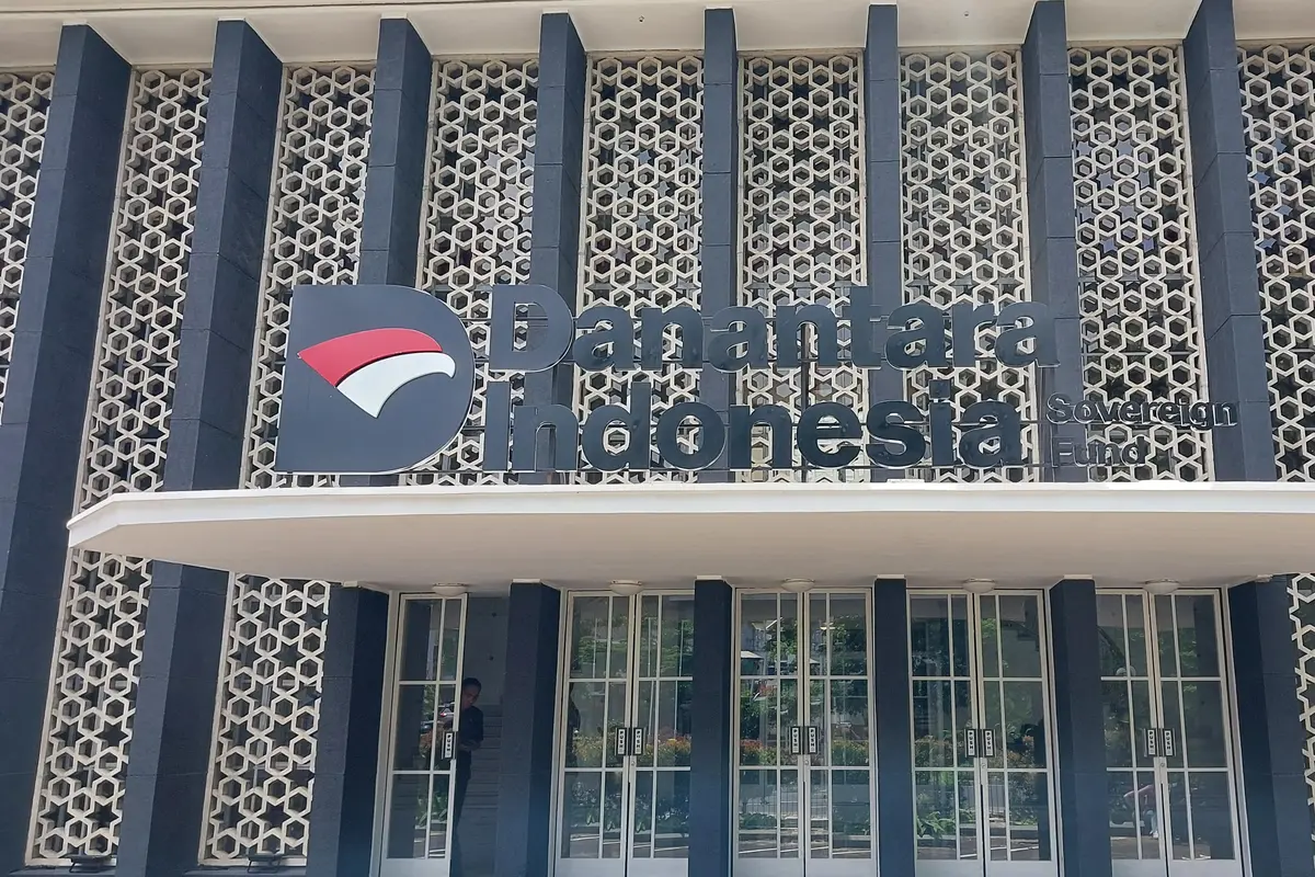 Kantor BPI Danantara Indonesia di Jalan RP Soeroso Jakarta. (Arief/Liputan6.com)