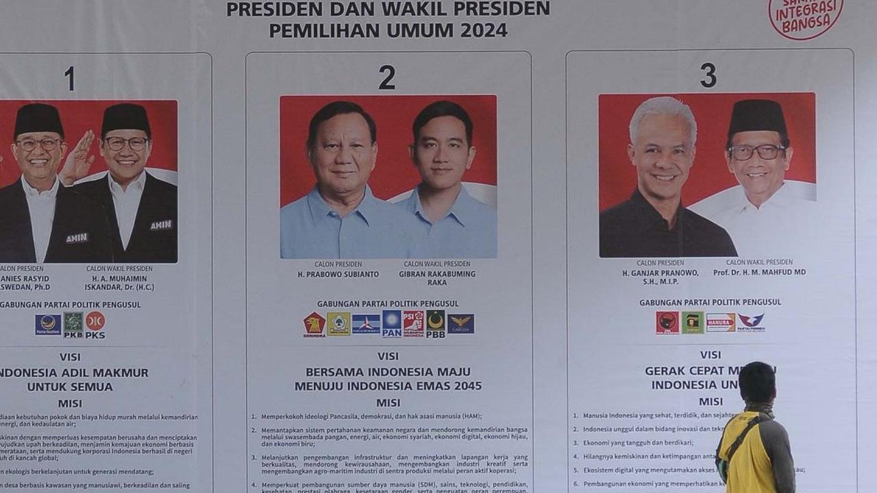 Angka itu terdiri dari pemilih di dalam dan luar negeri, yang tersebar di 514 kabupaten/kota, 38 provinsi, dan 128 negara perwakilan.
