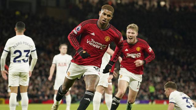 Foto: Gol Perdana Marcus Rashford di Old Trafford Musim Ini, Sempat Buka Harapan Kemenangan untuk MU
