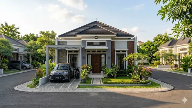 Model Rumah 1 Lantai Tipe 50