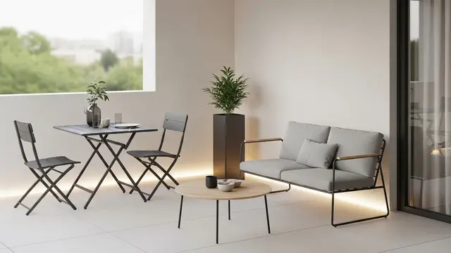 Inspirasi Teras Rumah Kecil Bergaya Minimalis yang Terlihat Lebih Lapang dan Estetik (Image by Gemini AI)