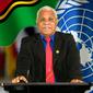 PM Vanuatu Bob Loughman di Sidang Umum PBB. Dok: United Nations