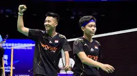 Ganda campuran Indonesia&nbsp;Dejan Ferdinansyah/Siti Fadia Silva Ramadhanti menang atas pasangan Malaysia&nbsp;Goh Soon Huat/Shevon Jemie Lai pada laga grup B&nbsp;Badminton Asia Mixed Team Championship 2025.&nbsp;Dejan/Fadia menang&nbsp;17-21, 21-13, dan 21-18 di Qingdao Conson Sports Centre, China, Kamis (13/2).&nbsp;(foto: PBSI)
