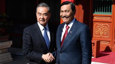 Luhut Pandjaitan Bertemu Menlu China