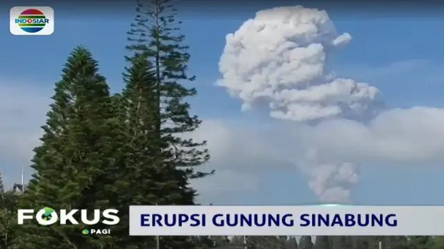 Sepanjang Kamis kemarin sudah terjadi satu kali erupsi dengan ketinggian kolom mencapai 3500 meter