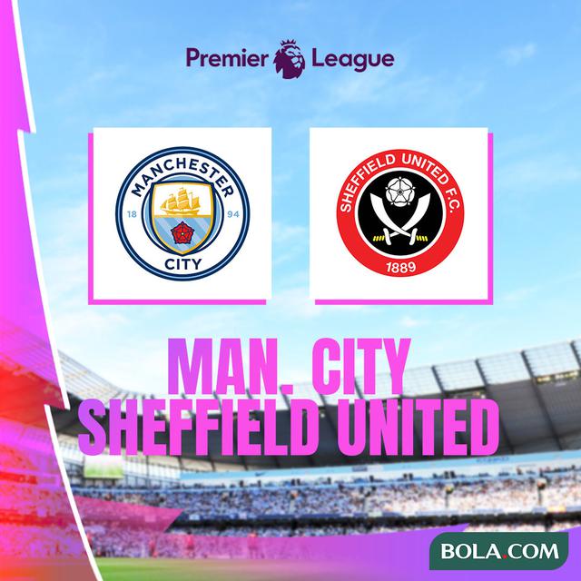 Liga Inggris - Man City Vs Sheffield United