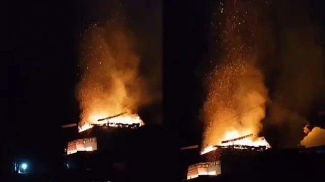 Dapur MBG di Tanggamus terbakar