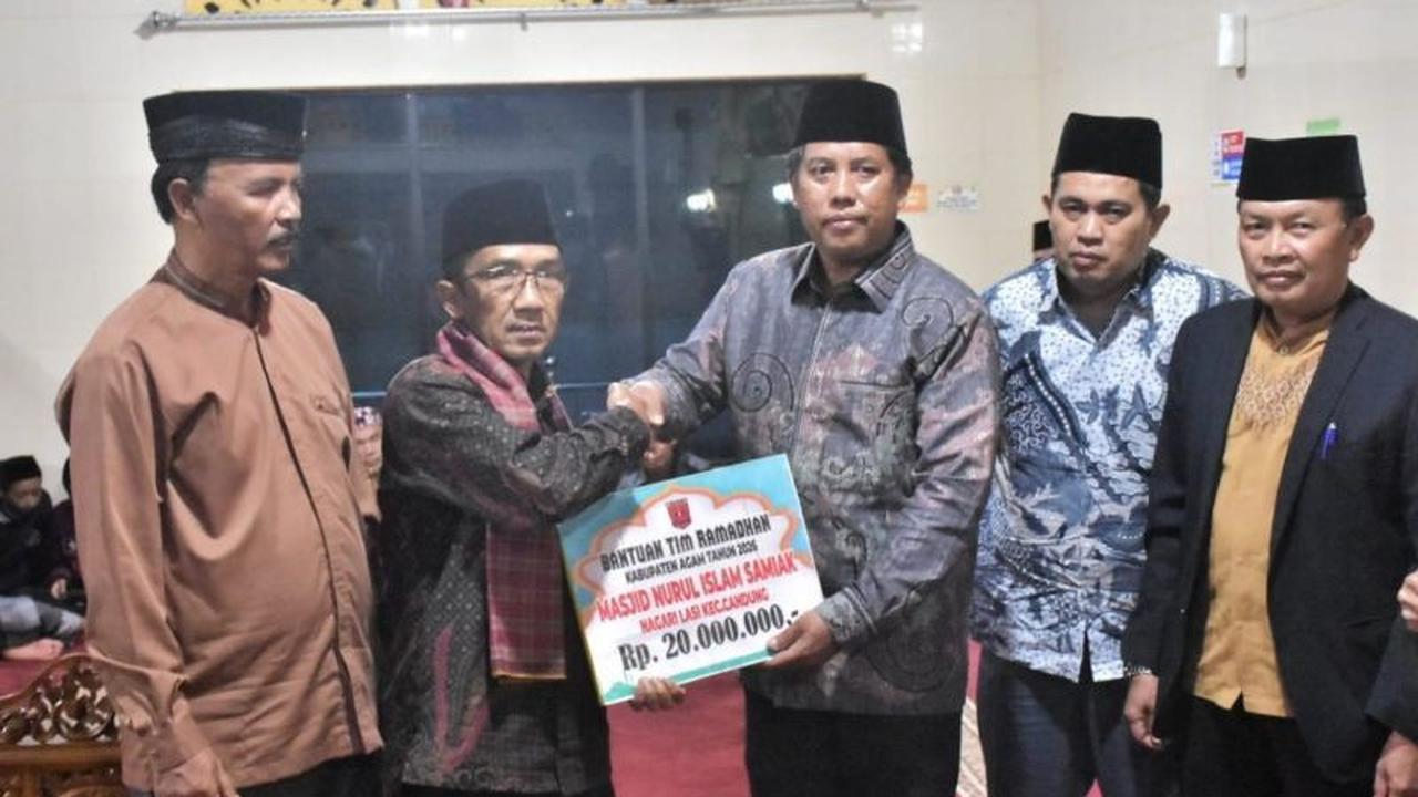 Pemkab Agam Alokasikan Rp720 Juta untuk Bantuan Tempat Ibadah, Perkuat Program Bangkit dari Surau