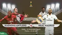 Jadwal Piala Dunia Antar Klub, Kashima Antlers vs Real Madrid. (Bola.com/Dody Iryawan)