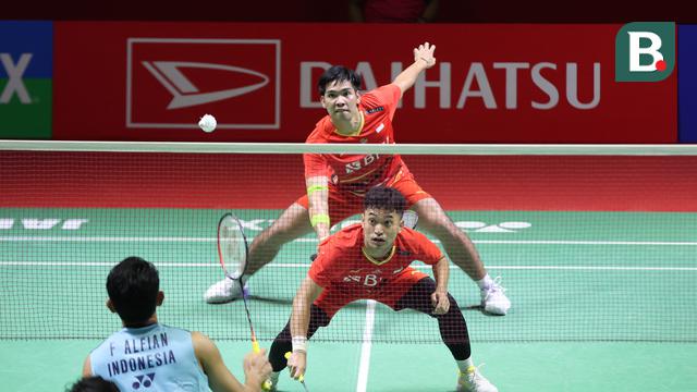 Foto: Bertarung Lebih dari Sejam dalam Perang Saudara, Leo/Daniel Comeback dan Melaju ke Final Indonesia Masters 2024