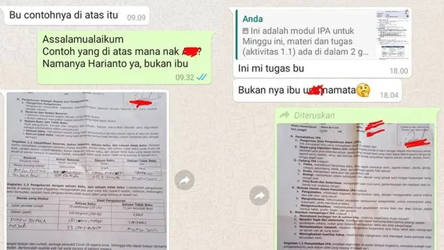 3 Bulan Sekolah Online, Guru dan Murid Ini Ternyata Beda Sekolah