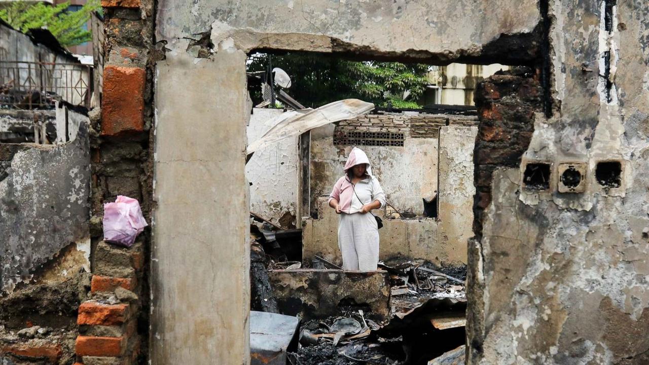 FOTO: Penampakan Sisa-Sisa Kebakaran Dahsyat Kemayoran yang Hanguskan 543 Rumah, Kerugian Capai Rp6 Miliar
