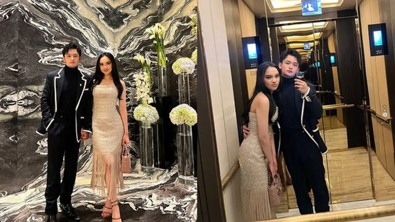Lyodra dan Randy Martin tampil mewah di setiap gaya. (credit:instagram.com/randymartinnn)