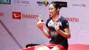 Gelar Indonesia Masters 2023 menjadi gelar kedua An Se Young pada awal tahun ini setelah sebelumnya menjadi kampiun di India open 2023 seminggu sebelumnya. (Bola.com/M Iqbal Ichsan)