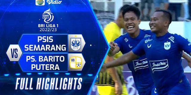 VIDEO: Highlights BRI Liga 1, PSIS Menang Tipis atas Barito Putera 2-1