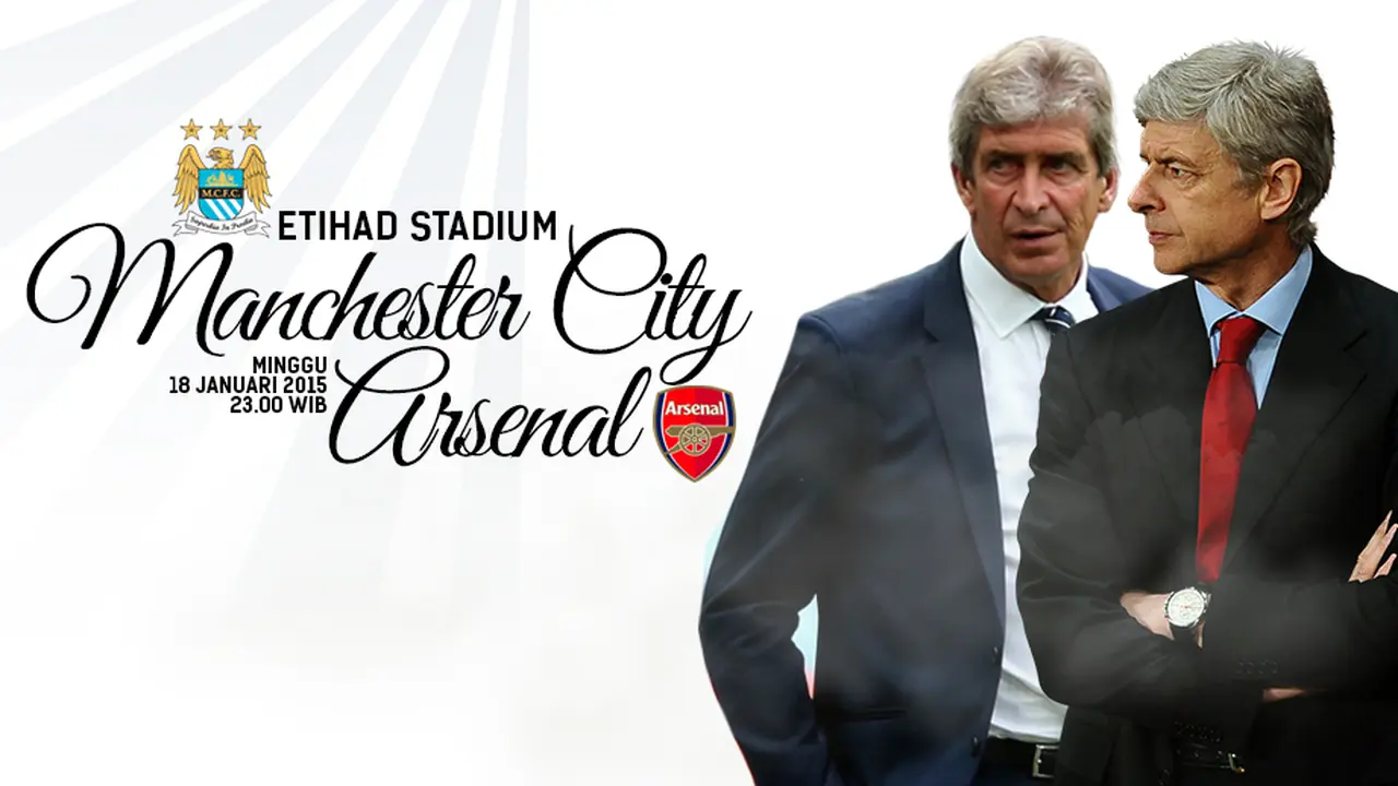 Prediksi Manchester City vs Arsenal (pelatih)