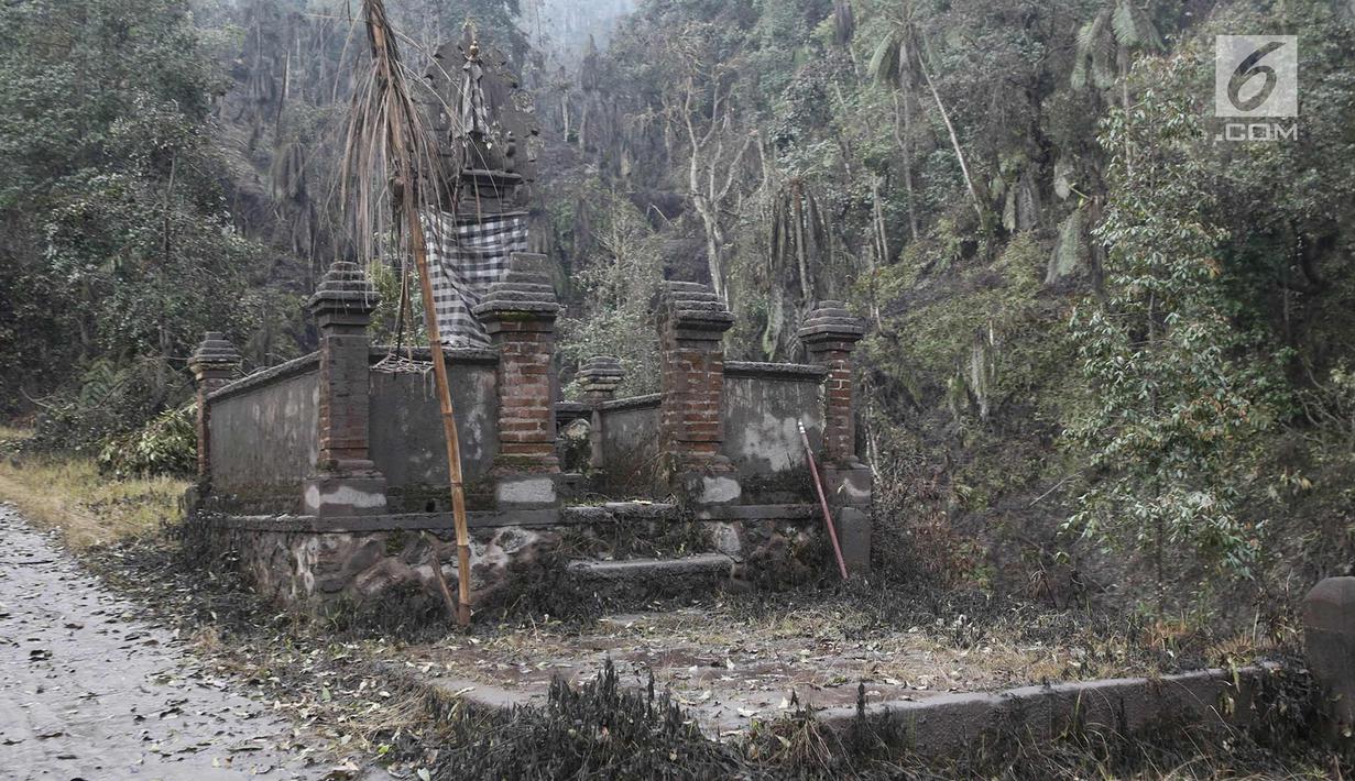 Photo Melihat Penampakan Kawasan Radius 3 Km Dari Puncak Gunung Agung News Liputan6 Com
